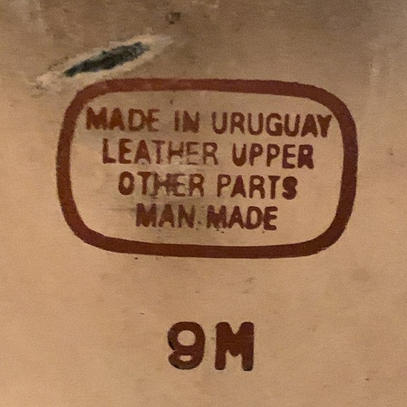 Hunt Club Black Leather Mid Calf Casual Boots Almond Toes Low Heels. Size 9M - Picture 11 of 14